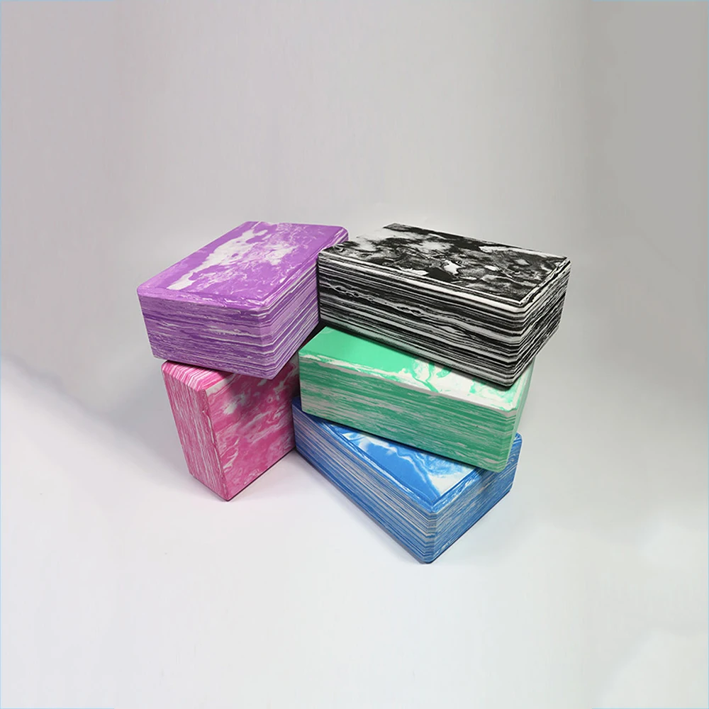 

In Stock Free Shipping EVA Waterproof Yoga Blocks Pilates Foam Brick Fitness Gym Home Workout Equipment Exercise Crossfit