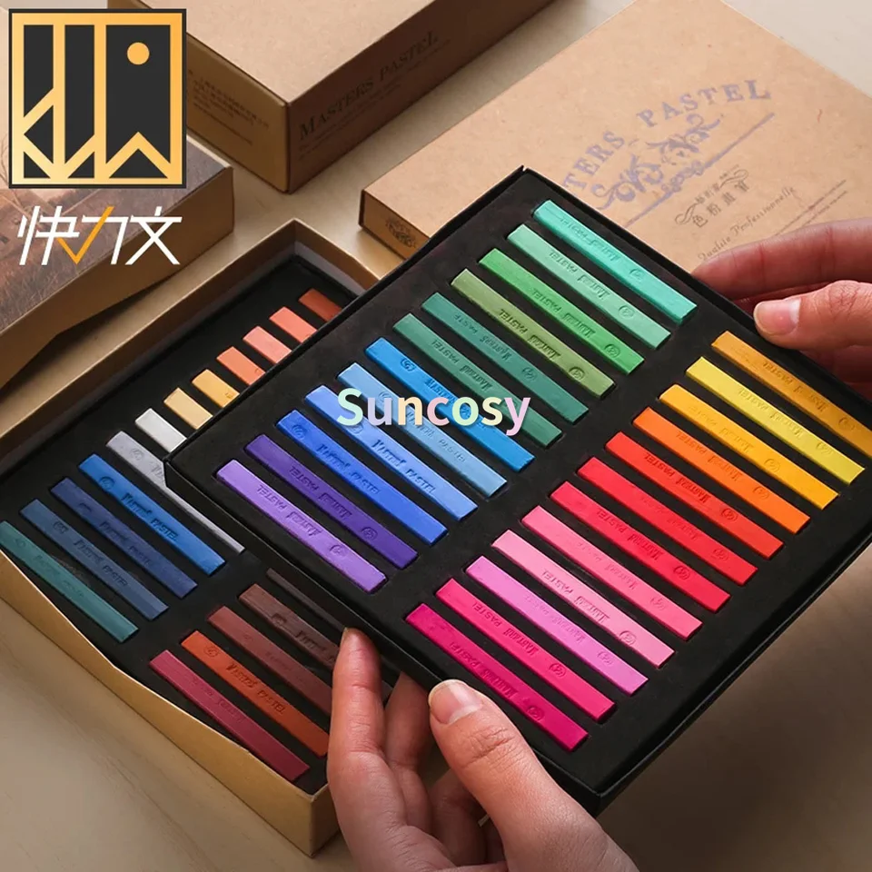 Set Pastelli A Olio Artina 48 Colori - Gessetti Professionali Per Artisti - Foto 9