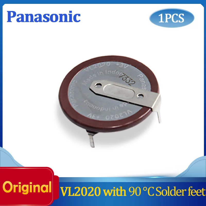 Llave de coche VL2020 con patas, 90 grados, recargable, para PANASONIC, 1 unids/lote, 100% Original, envío gratis