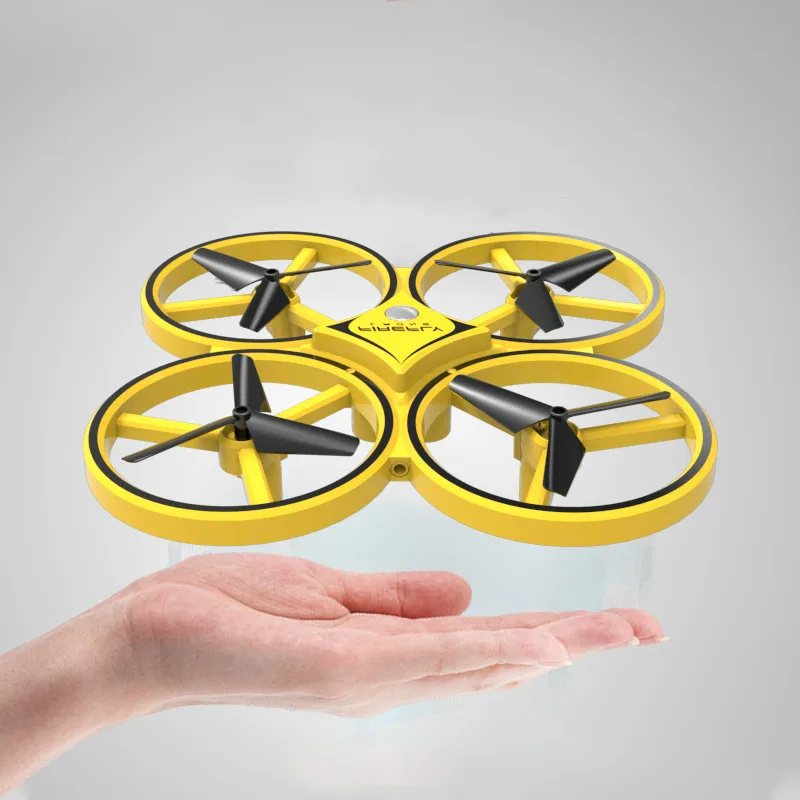 

Four-Axis Drone Smart Watch Remote Sensing Gesture Interaction Pneumatic High Altitude Aircraft gifts for Kids