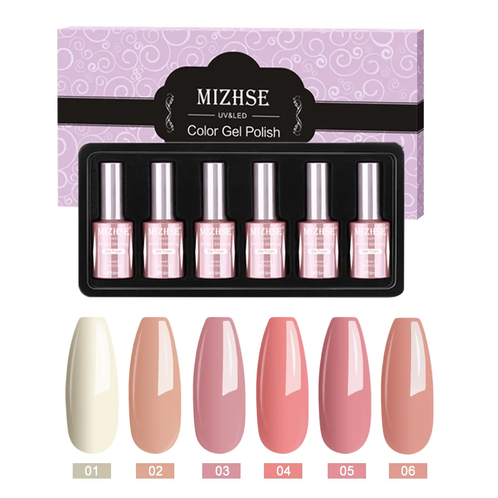 P03 MIZHSE, 18 мл, Гель-лак, Гель-лак, УФ-гель, светодиодный, лампа, Гель-лак, дизайн ногтей, 6 шт. в наборе, горячая Распродажа, лак, смола, цвет, грунтовка - Цвет: P03