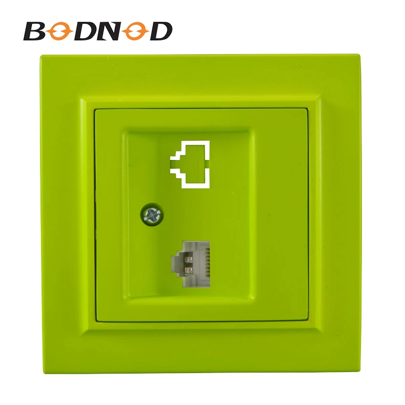 黄绿色单电脑正面1