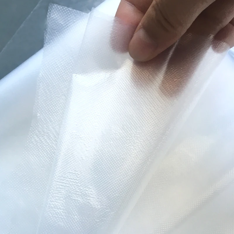 40-50 мкм Водорастворимая пленка прозрачная вышивка подложка стабилизатор 100 см в ширину Водорастворимая бумага для ручной вышивки