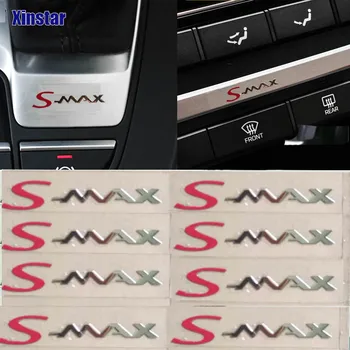 

stainless steel car rearview mirror sticker for ford smax s-MAX