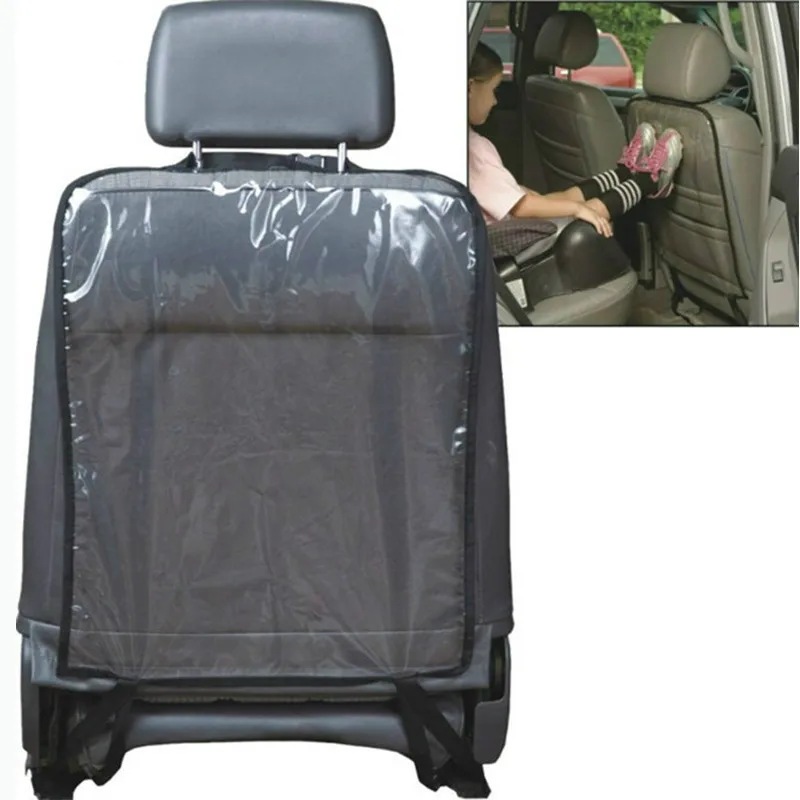 Black Car Back Seat Organizer Storage Bag Car Hanging Bag Multi-Pocket Auto Car Storage Tissue Box Car-styling - Название цвета: Seat Cover Protector
