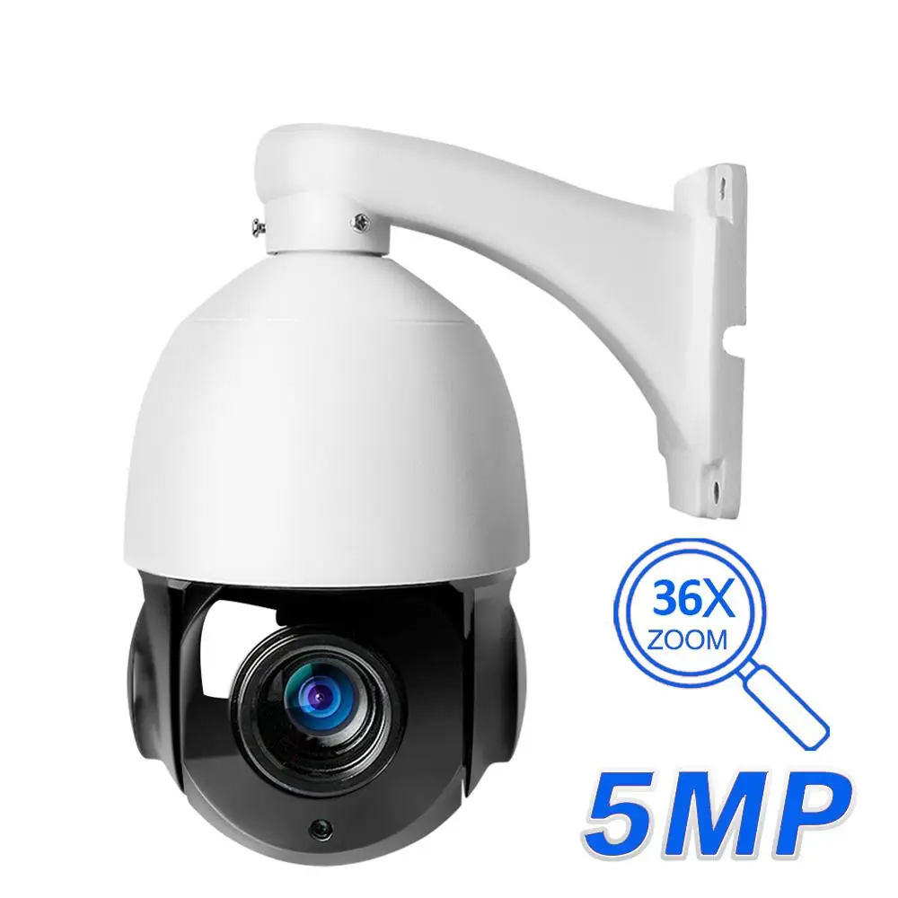

IMPORX 5.0MP PTZ IP Camera Outdoor Waterproof HD 1944P 36X ZOOM Mini Speed Dome Camera H.265 IR-Cut 80M P2P CCTV Security Camera