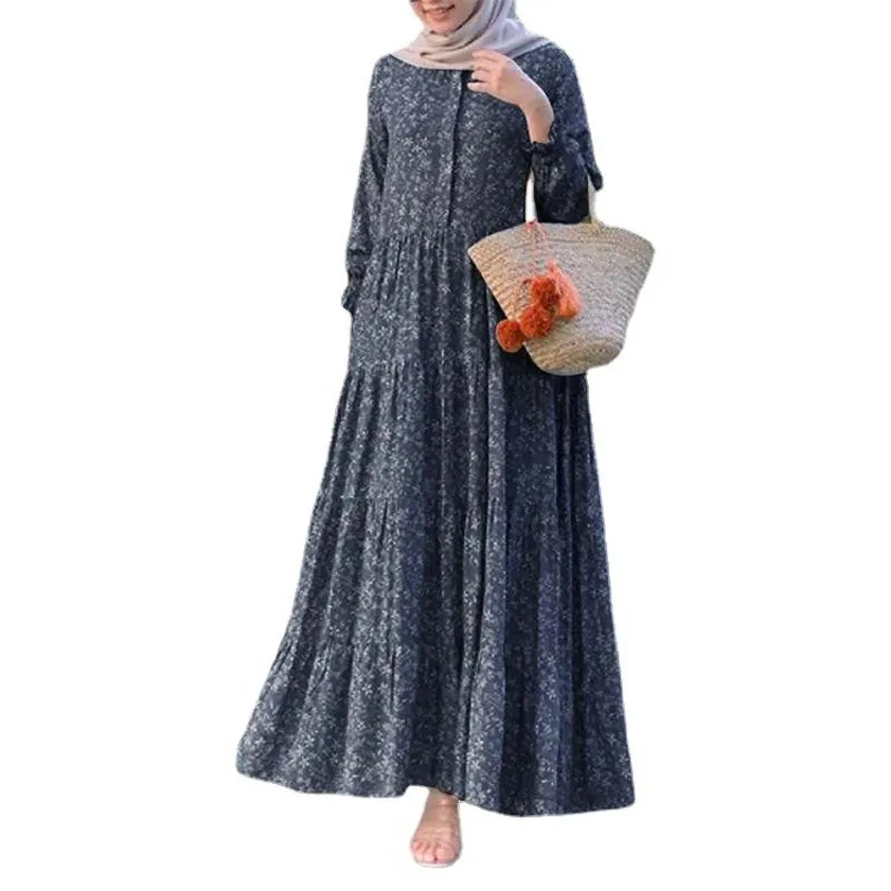 2022 Winter Casual Ladies Dubai Robe Plus Size Women