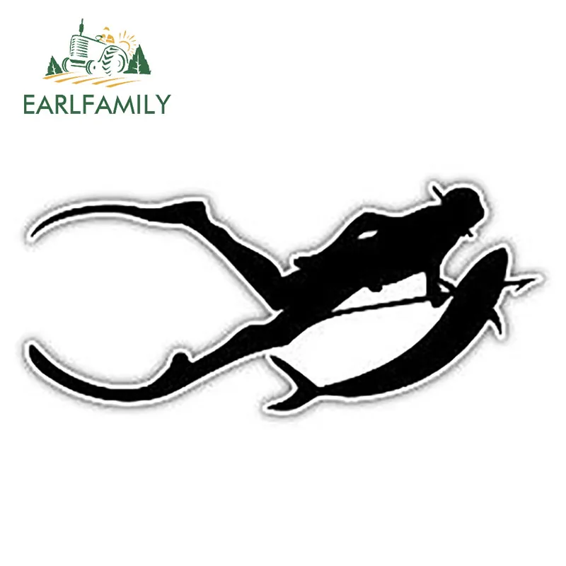 Водонепроницаемая наклейка для подводной охоты EARLFAMILY водо и подводного плавания