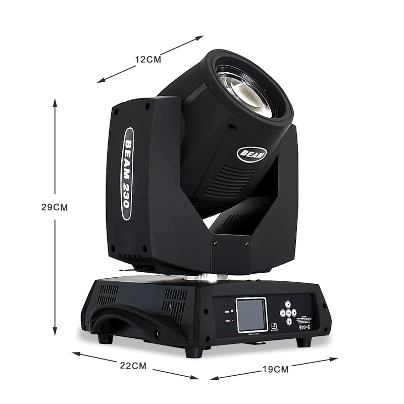 Flight Cases 7R Sharpy Beam Moving Head Light 230W Professional DJ DMX Stage Lighting For Nightclub Wedding Party Dance Floor 3