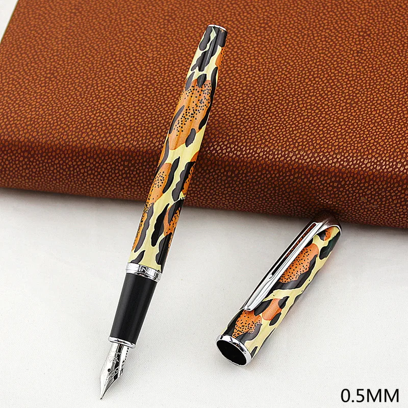 Jinhao 996 роскошная мужская авторучка бизнес-Студенческая 0,5 мм дополнительный тонкий наконечник каллиграфия школьные офисные принадлежности пишущий инструмент