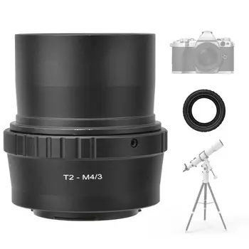 

-M/43 Metal Lens Adapter Ring for 2 inch T T-M42 M42-M43 Mount Astronomical Telescope to for M43 Mount Mirrorless Came