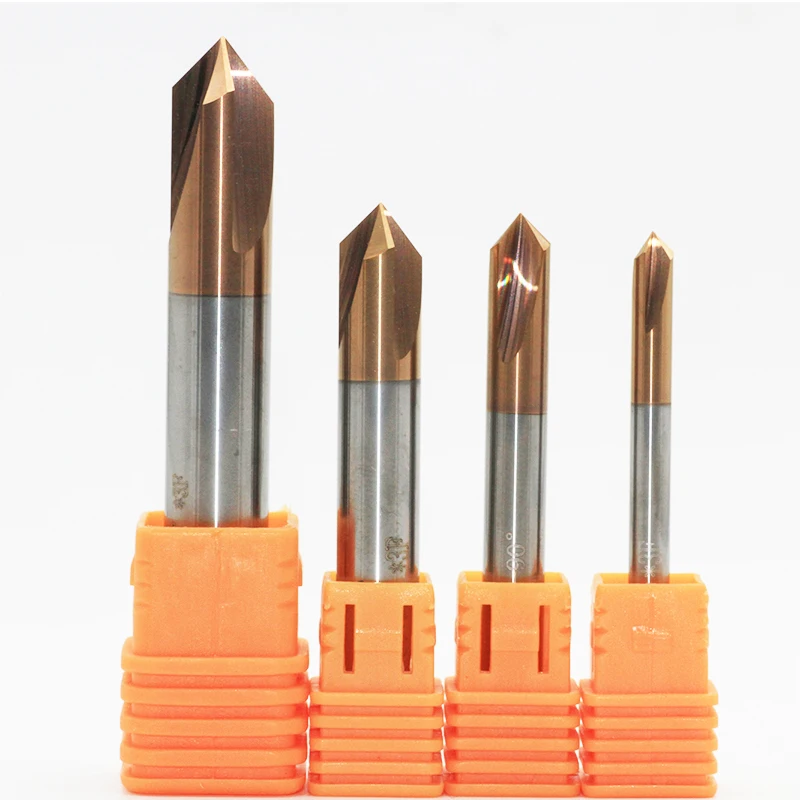1 pcs solid carbide chamfer tool milling cutter 4 flute inner Arc R0.5 R5.0