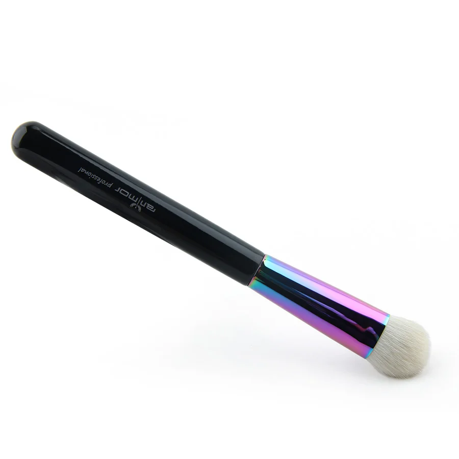 Anmor искусственная козья шерсть высокое качество черная основа под макияж щетка