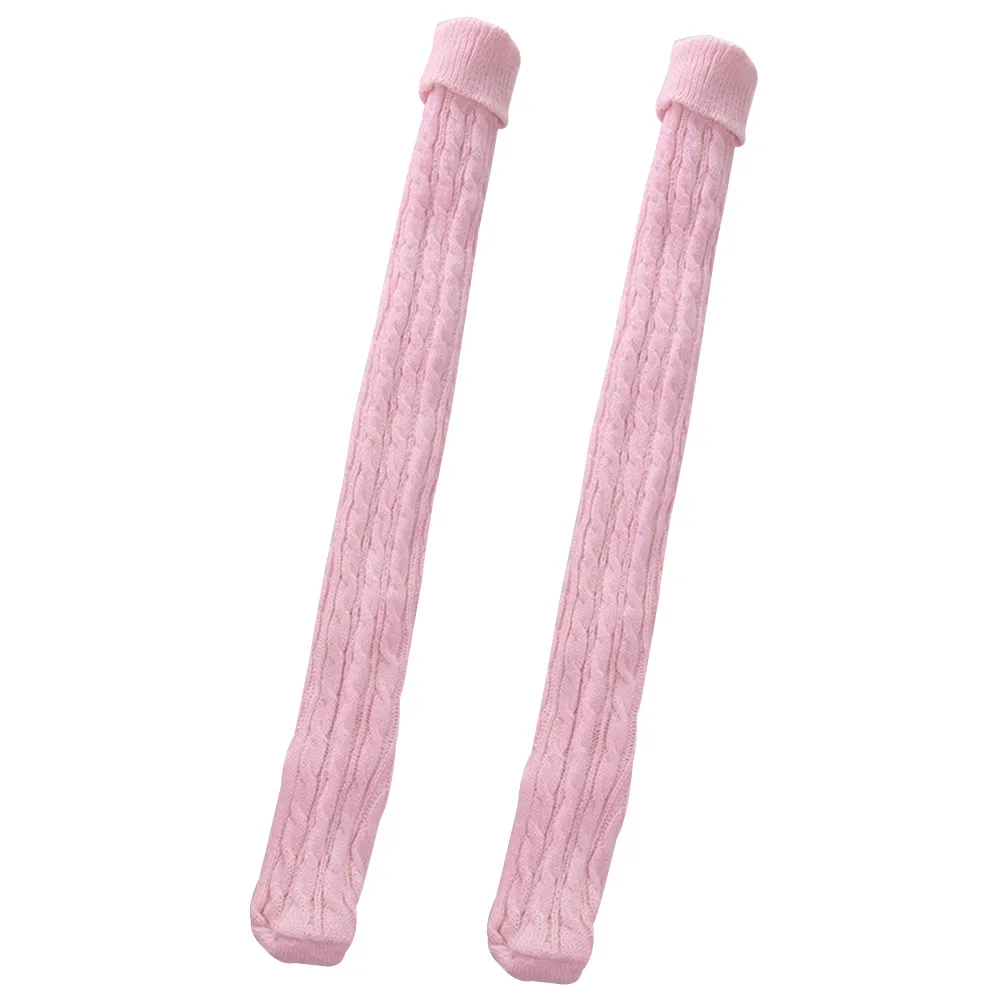 Pink Женские Модные гольфы, вязаные теплые Высокие гольфы KH889 - Цвет: Pink