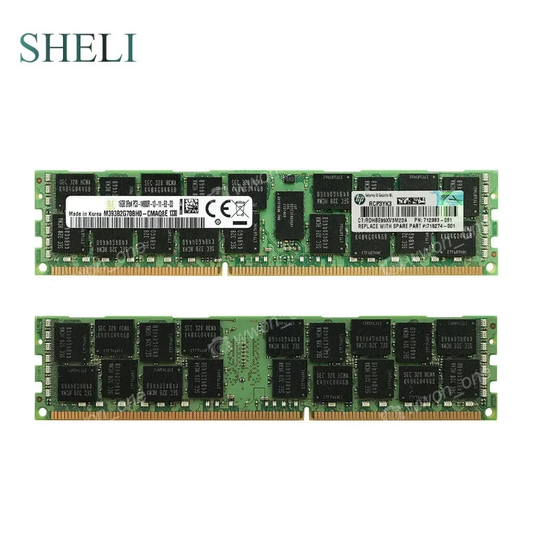 SHELI 16 Гб PC3-14900R DDR3 1866 МГц hp ProLiant DL580 Gen8 память сервера