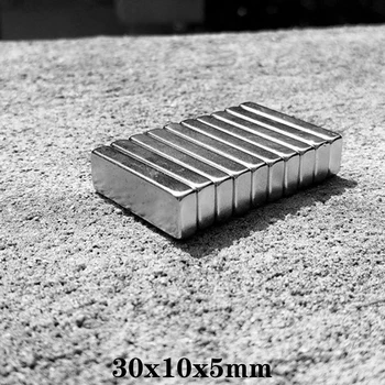 

2/5/10/20/50PCS 30x10x5 Search Major Quadrate Magnet 30mm*10mm Powerful Magnets 30x10x5mm Strong Neodymium Magnets 30*10*5
