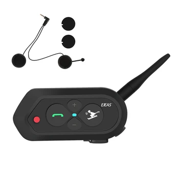 

EJEAS SKI10 Motorcycles Helmet Intercom 1200m BT SKI Helmet Headphones BT3.0 Wireless Intercomunicador Interphone for 2 Skiers