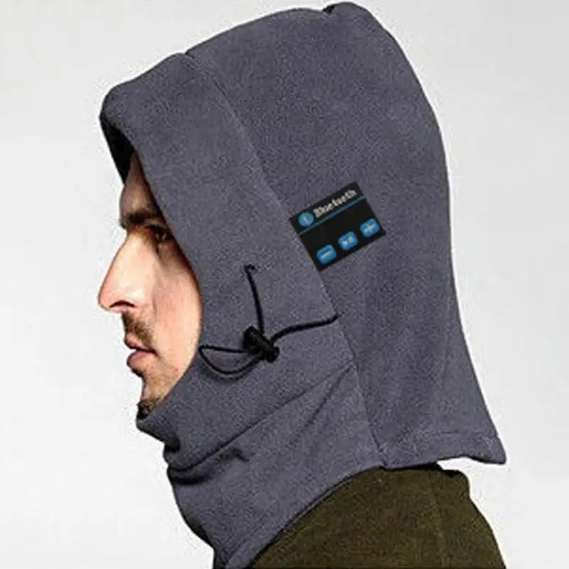 Наушники с Bluetooth, шапка, маска для лица, зима-осень, беспроводные наушники, музыкальные наушники, soрt cap