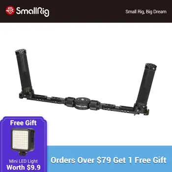 

SmallRig Dual Handgrip for Zhiyun CRANE 3S Gimbal Stabilizer Handheld Grip With NATO Rail/Cold Shoe Tripod Support Handle 2857