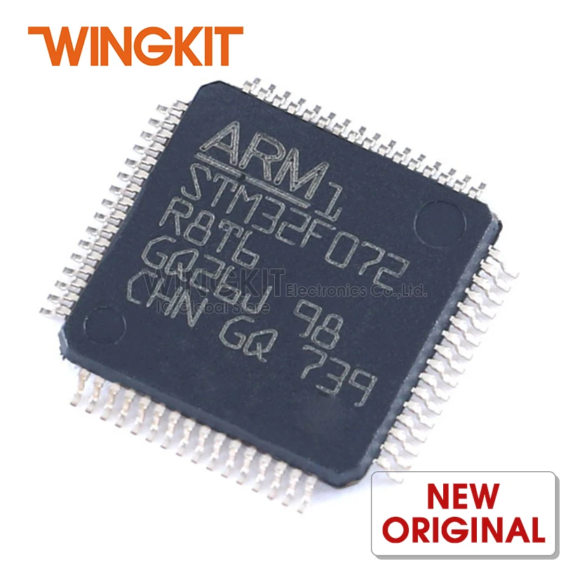 1 шт. STM32F072R8T6 LQFP64 STM32F072R8 STM32F072 STM32F0 LQFP 64 32 битный микроконтроллер MCU|Аксессуары для