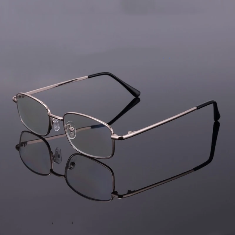 Дальняя близорукость сплав рамка прогрессивные многофокусные очки для чтения мужские умные зум анти-синие очки для чтения женщин