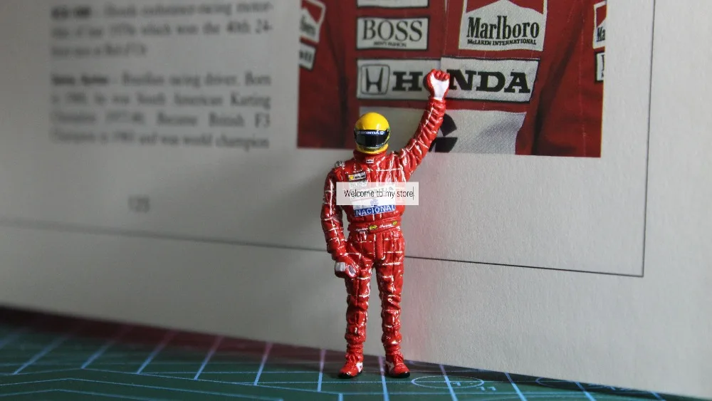 Модель автомобиля Ayrtonsenna 1/43