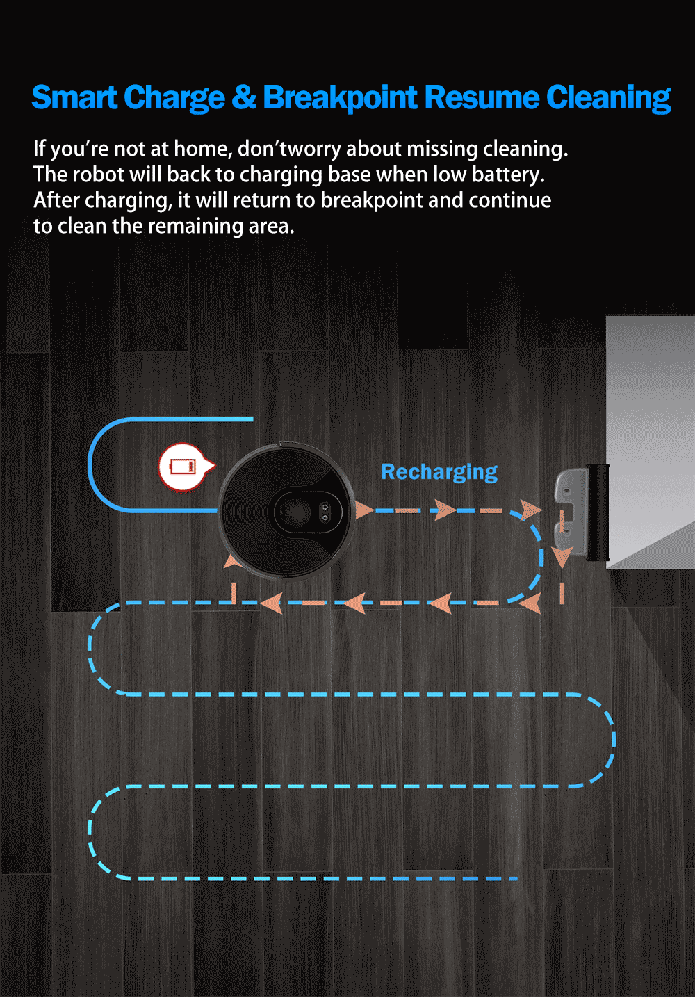 ABIR X6 Robot Vacuum Cleaner, Visual Navigation,APP Virtual Barrier,Breakpoint Continuous Cleaning,Draw Cleaning Area On Map