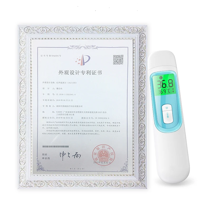 ELERA Cheap Infrared Baby Forehead And Ear Thermometer Fast Accurate Measurement Digital LCD Non-contact Children Termometro