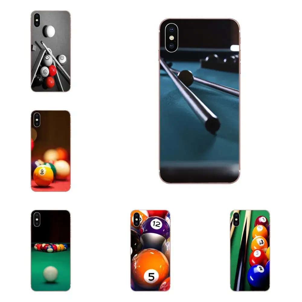Бильярдные шары бассейн для huawei P7 P8 P9 P10 P20 P30 Lite Mini Plus Pro Y9 Prime P Smart Z 2018 2019 прозрачный
