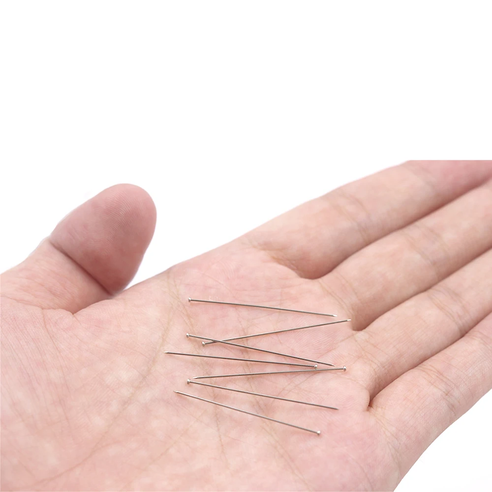 DIY 공예용 양재 핀 패치워크 핀, 스테인리스 스틸 바느질 바늘 핀, 바느질 도구, 상자 당 300 개, 35mm