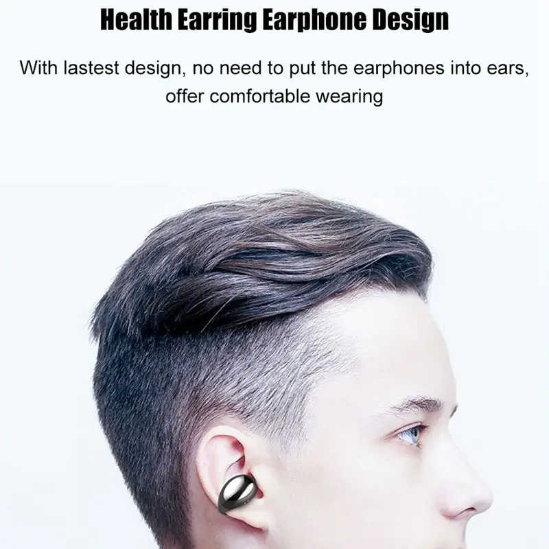 CLAITE S19 TWS bluetooth 5,0 костной проводимости наушники бинауральные HD вызова CVC8.0 шумоподавление спортивные Висячие Наушники