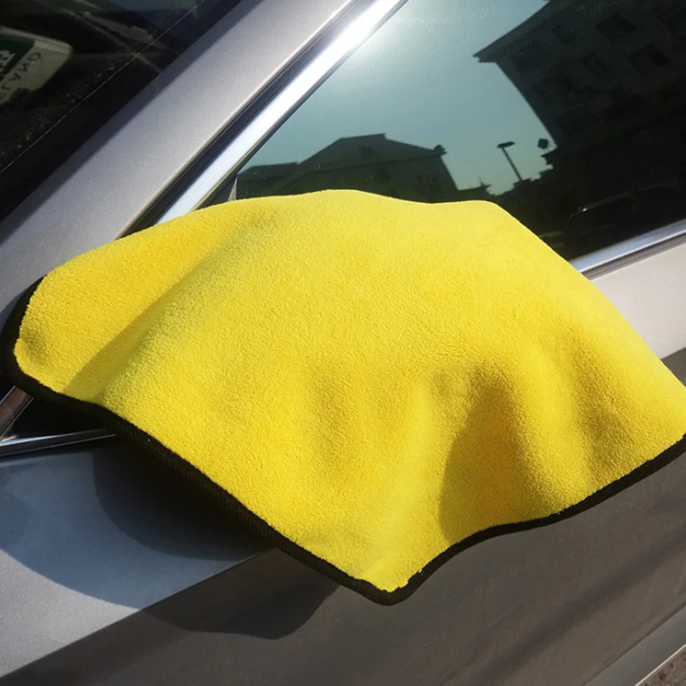 Супер-Абсорбирующие микрофибровые полотенца для мытья машины машинная очистка быстросохнущая салфетка двухсторонняя очистка полировка уход ткань полотенца