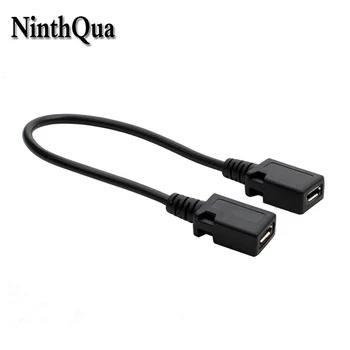 

NinthQua 1pcs Micro usb Female to Female Data Charging Extension Cable for Android Phone Tablet Universal Interface Butt Joint