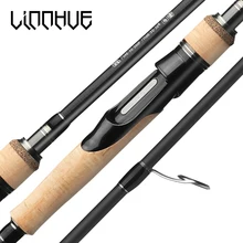 

LINNHUE Fishing Rod 1.68m 1.8m 2.1m 2.4m 2.7m 2/3 Section Casting Spinning Rod Lure 5-40g Travel Rod Baitcasting Gift Rod Cover