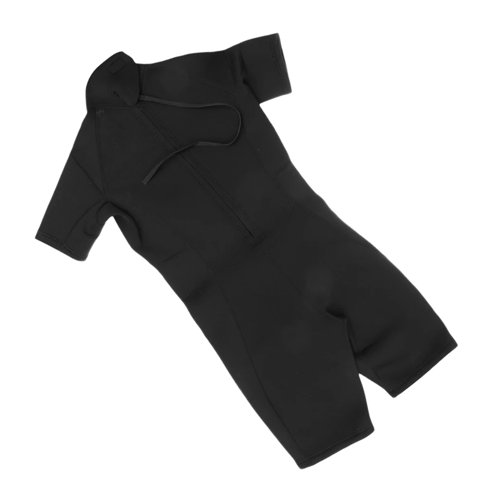 3mm UV Protection Neoprene Short Sleeves Surfing Diving Wetsuit Rash Guard Surfing Diving Snorkeling Neoprene Wetsuit
