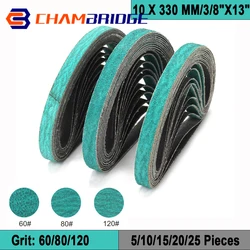 Multi - Grit Sanding Belts for Wood, Metal, and Furniture Finishing (10 - Pack) (20pcs)