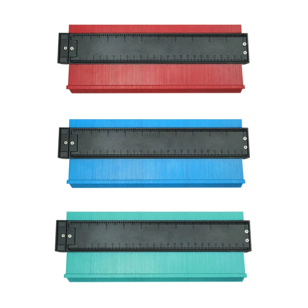 

Plastic Profile Copy Gauge Contour Gauge Duplicator Contour Scale Template Wood Marking Tools Tiling Laminate Tiles General Tool