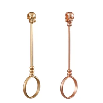 

skull Personality Elegant Cigarette Holder Ring for Women/Men Smoker,Adjustable Cigarette Holder