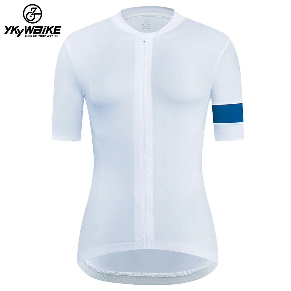 YKYWBIKE Women Mtb Pro Cycling Jerseys Summer Short Sleeve Bicycle Mountain Breathable Bicycle Jersey Quick-dry Bike Clothing