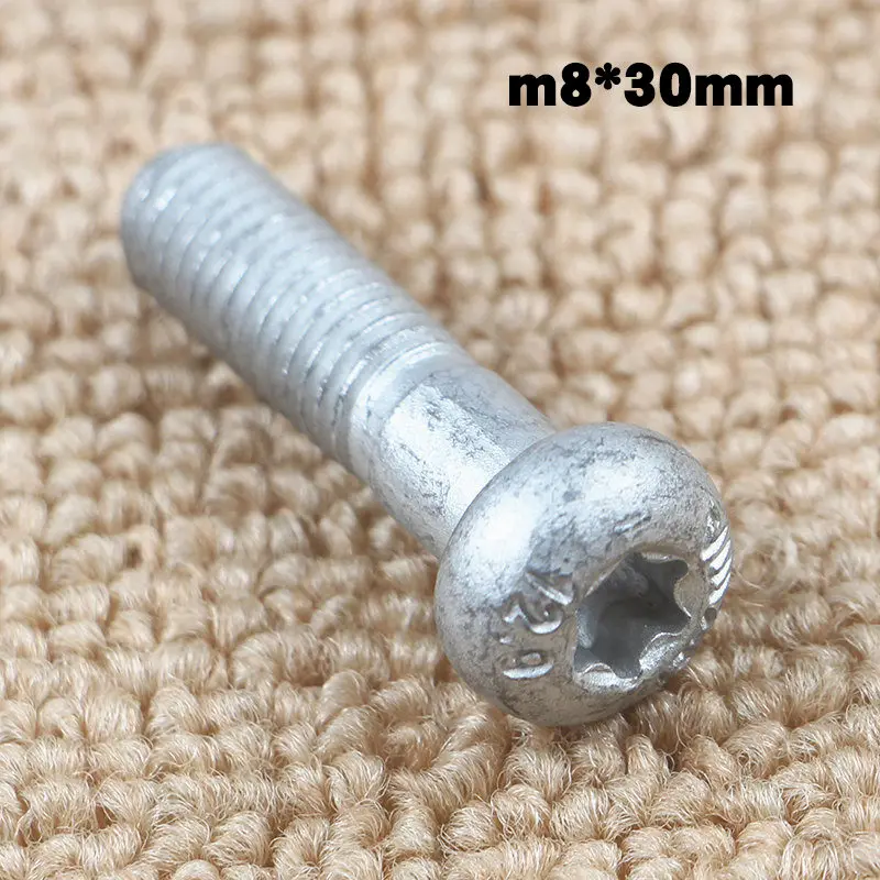 Винт с полукруглой головкой для Dacromet m8* 30/35/40 мм