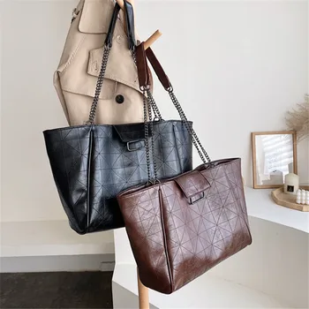

bag for women Brand Originality Design Handheld shoulder bag women 2019 new Joker chain large capacity fashion bag tote bag