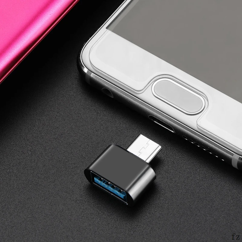 500 шт. USB 3,0-type C адаптер OTG адаптер mini type-C Разветвитель USB C разъемы для смартфонов
