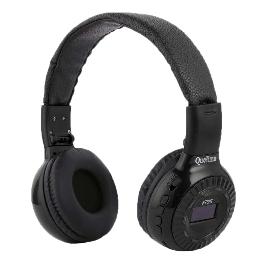 Беспроводные наушники с цветным светодиодный светильник Bluetooth Hi-Fi стерео гарнитура наушники с микрофоном для iPhone samsung Xiaomi Tablet Phone