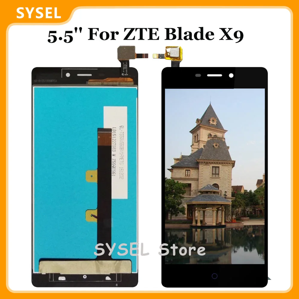 5 ''для ZTE лезвие X9 ЖК-дисплей Дисплей и инструмент для ремонта сенсорного