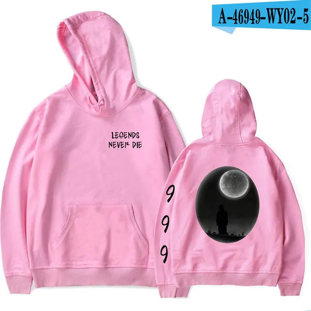 Juice Wrld Legends Never Die 999 pink Sweatshirt Hoodie  21