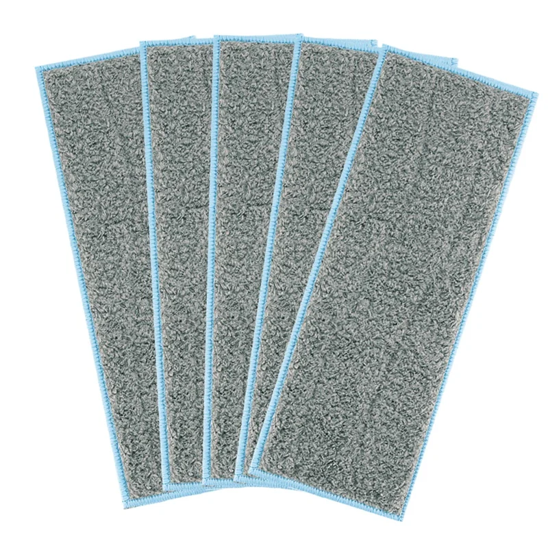 

5 Pack Washable Wet Mopping Pads Compatible for Braava Jet M Series Reusable Wet Pads for IRobot Braava Jet M6 (6110)
