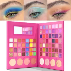 85 Colors Eyeshadow Highligter Palette Colorful Natural High Pigmented Matte Glitter Shrimmer MakeUp Pallets Kit