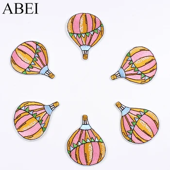 

10pcs/lot Iron On Sew On Balloon Patch Embroidered Cartoon Stickers DIY Patchwork For Clothes Jeans Backpack Garments Coats