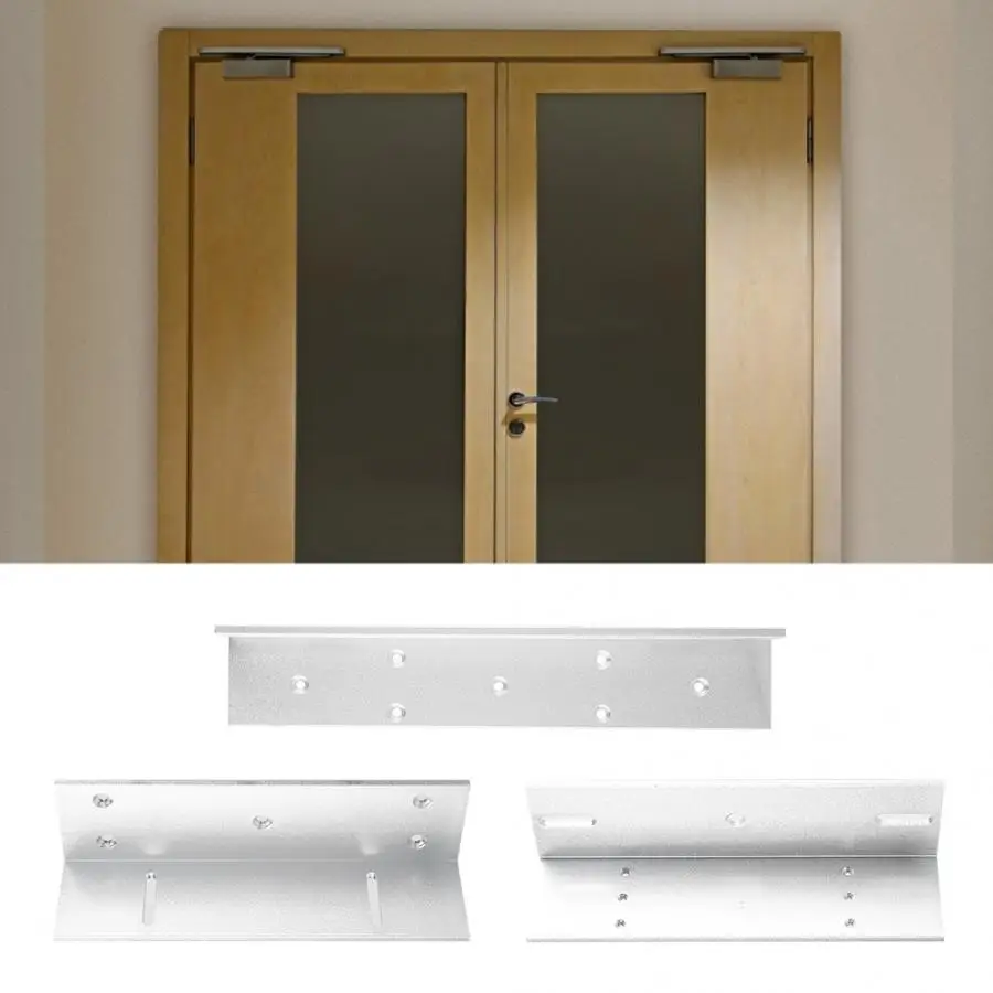

Lock Mounting Bracket Stand for Electric Magnetic Lock Aluminium Alloy