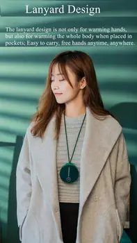 

Rechargeable 5000mAh Large Reusable Hot Warmers 2 Adjustable Heat Levels Digital Display Hand Warmers Heat Hands Warmers